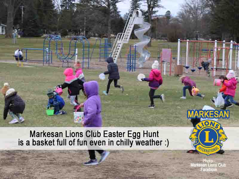 Markesan Lions Club Easter Egg Hunt