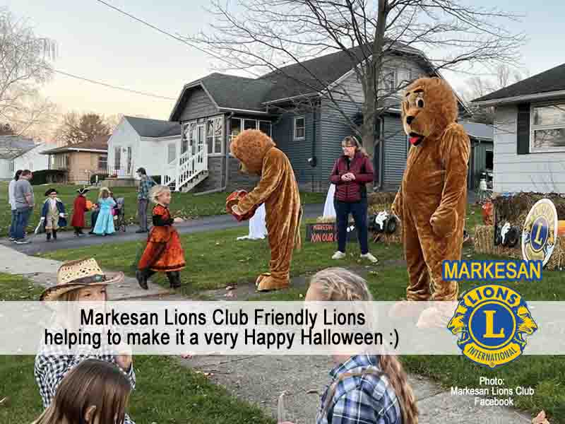 Markesan Lions Club Friendly Lions Halloween