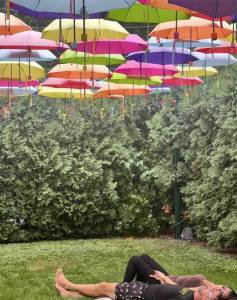 Adeline's House of Cool Umbrella Garden